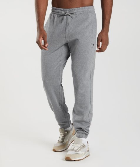 Men's Gymshark Essential Oversized Jogger Grey | NZ 4VMYBE